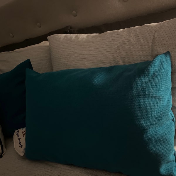 Tate Basket Weave Euro Sham in Marine