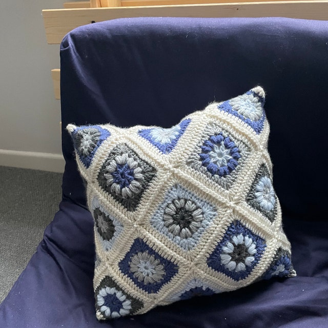 POW: Crochet Pillows + My Secret Tip for Cheap Pillow Forms, Crochet