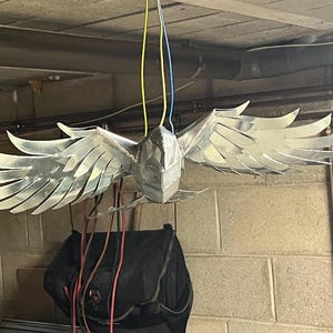 DIY ローポリ スズメ ペーパークラフト – 3D 幾何学模様の鳥 (PDF