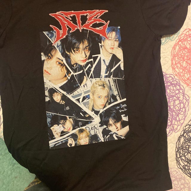 SEVENTEEN♡セブチ ナナツアー Tシャツ ミンギュ　L ラスト Seventeen Nana Tour Shirt Mingyu, Nanatour With Seventeen