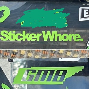 Evolution Vinyls Never Satisfied Sticker Decal V2 – JDM Lowered Stance Drift Slammed