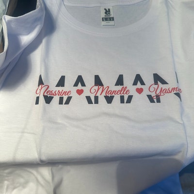 T-shirt Personnalisé « Papy Chasseur » - Choix Du Prénom - Blanc - Polyester Toucher Coton
