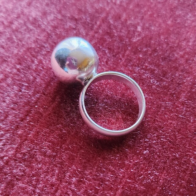 ◇TATIANA◇ (SILVER925) Glitter Draw Ball Ring CR1813 Amazon.com: Jeulia Open Astronomical Sphere Ball Ring Men