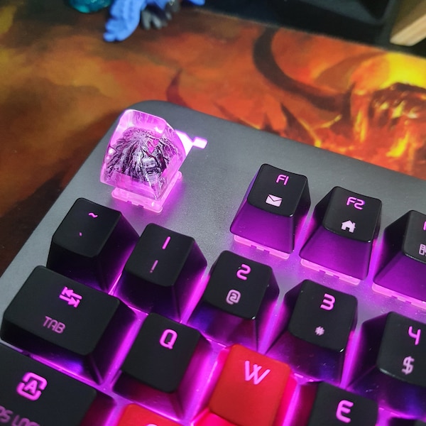 Sculpted Sa Key Cap Rows R1 Handmade SA R1 Fuji Mountain Keycap Artisan Keycaps for Cherry MX ...