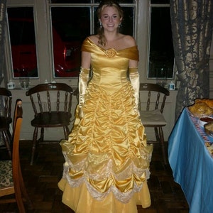 Handmade Belle Dress, Belle Costume, Princess Belle Dress, Belle Dress ...