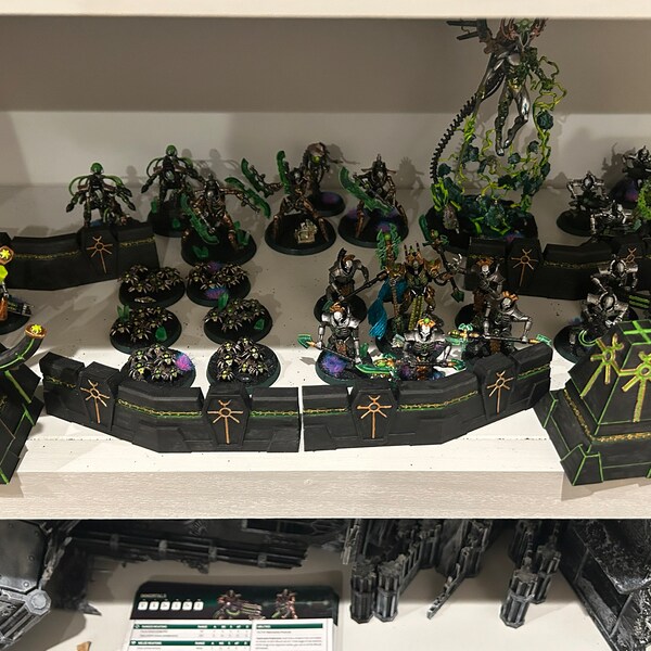 Defense Line Design A – Scifi Scenery Wargame Terrain 28/32mm - Foto 12