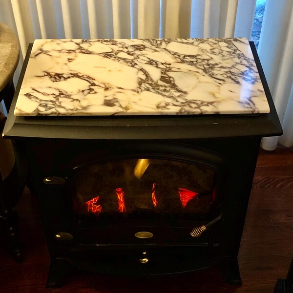 Custom Size Calacatta Viola Marble Polished Marble Night Stand Top ...