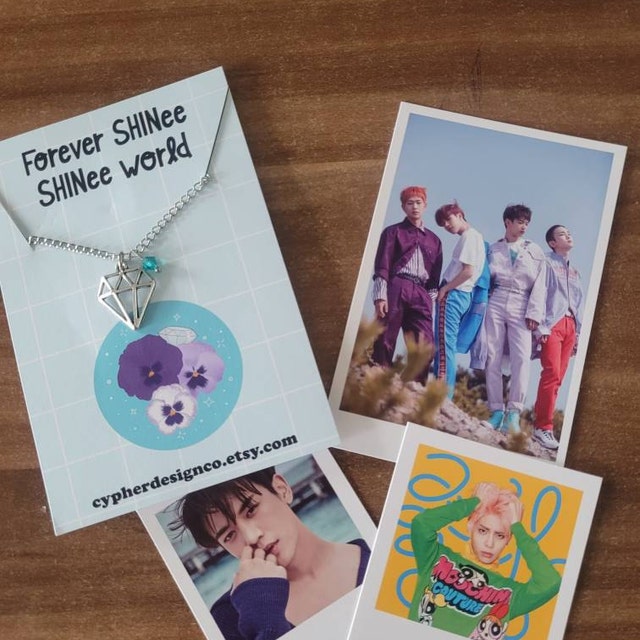 SHINee ネックレス Shinee Necklace, Stainless Steel, Shawol, Gift for Kpop Fan