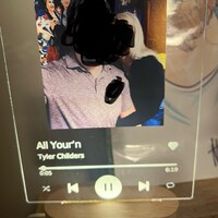 Personalized Song Acrylic Plaque, First Anniversary Gift for Boyfriend ...