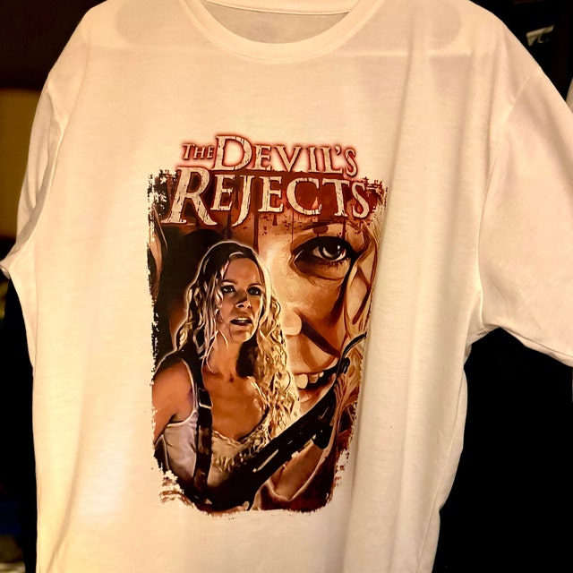 \" THE DEVIL'S REJECTS \" ホラー ムービー Tシャツ The_Devil_s_Rejects_Skull_T-