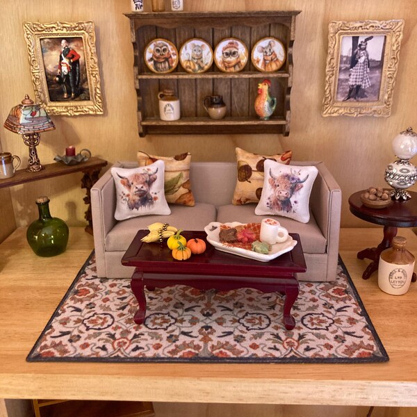 Monet Water Lilies Bridge Miniature Dollhouse Art Picture 8552 - Etsy