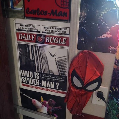 Affiche Toile Coton Marvel Spiderman Âge D'Argent - 100% Coton - Multicolore - Neuf Sous Tube