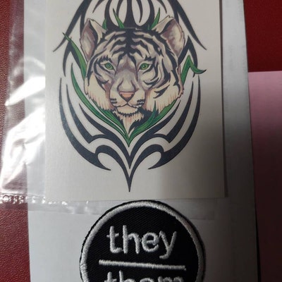 They Them Pronoun Patches Pronoun Badges Personal Pronouns - Etsy