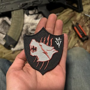 VOLK TACTICAL GEAR バイオハザード ハウンドウルフ　ワッペン オフィシャルショップ限定】『バイオハザード ヴィレッジ
