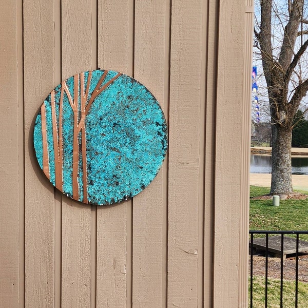 Rustic Copper Wall Art | Farmhouse Decor | Copper Wall Hangings ...
