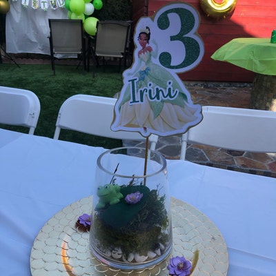 Printable PRINCESS TIANA Cake Topper, Princess and the Frog, Cake ...