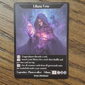 liliana vess card sleeves Liliana Vess 2  Mega Chibi