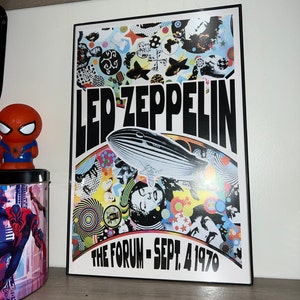 Led Zeppelin 1970 Tour Los Angeles Forum 12