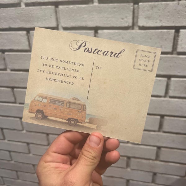 Vintage Wedding Thank You Postcards With Postmark & Photo ...