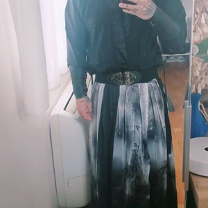 More than thirteen [sweet rain] printed chest-length suspender broken skirt Tang Hanfu main image 0