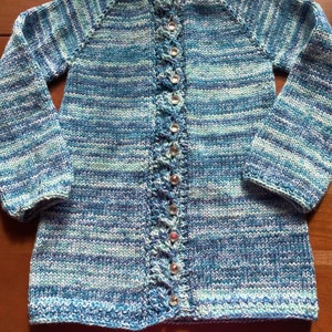 KNITTING Pattern-the Cove Cardigan 2/3 4/5 6/7 8/9 10/11 - Etsy Canada