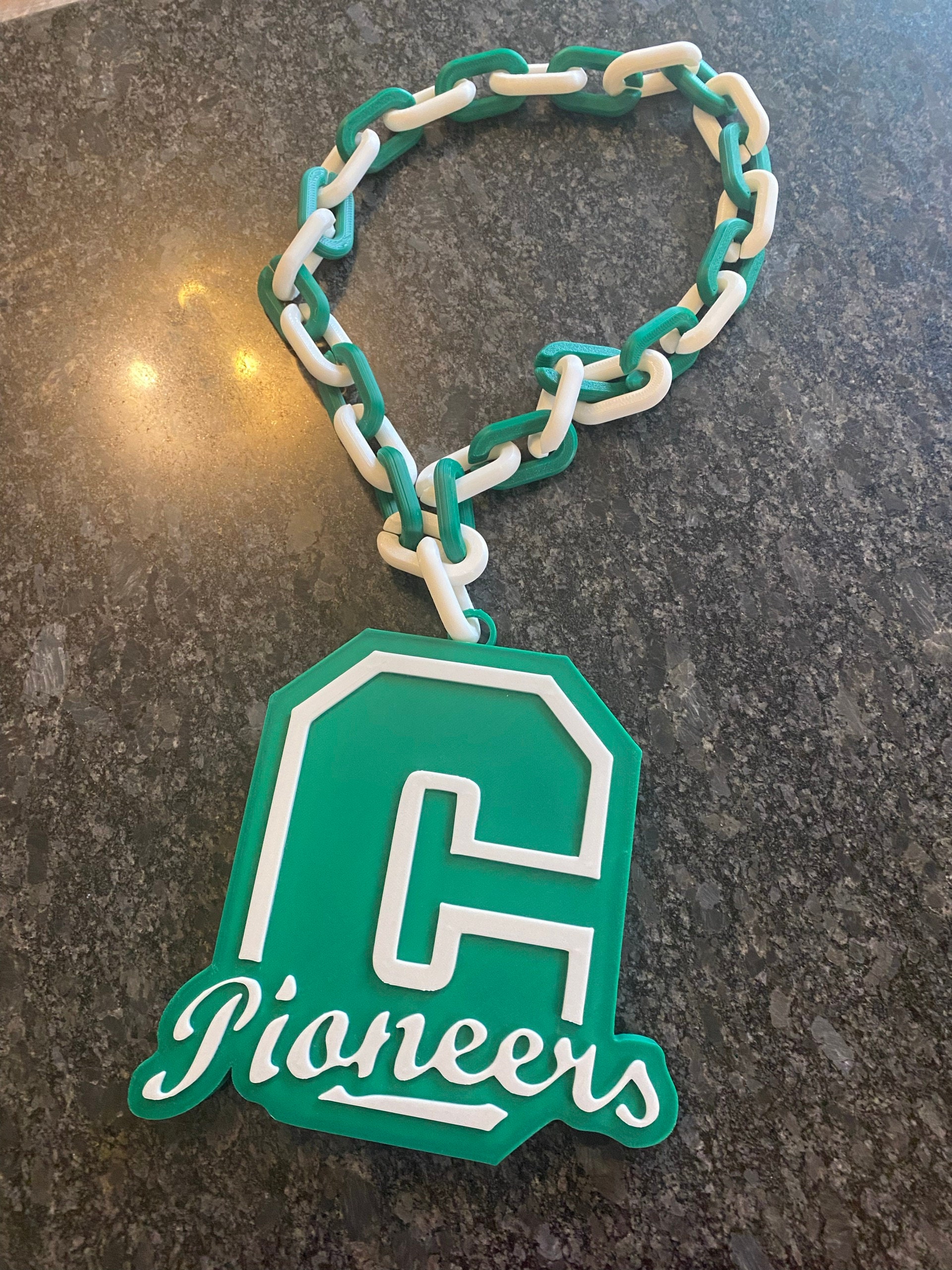 Custom 3D Printed Turnover Oversized Sports Chains