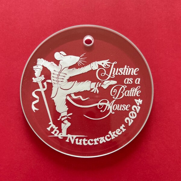 Personalized glass christmas balls