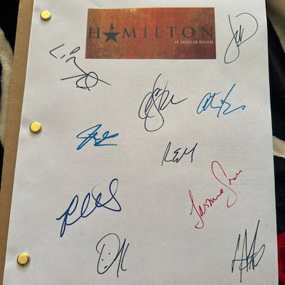 Phantom of the Opera Movie Script Signed Autographed Andrew Lloyd ...