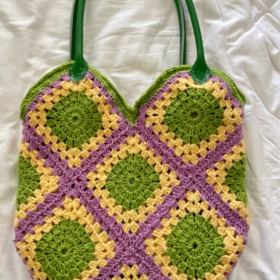 Crochet Bag Pattern Granny Square Crochet Pattern Always the - Etsy