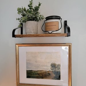 Vintage Cottage Wall Decor Antique Landscape Sketch Digital - Etsy