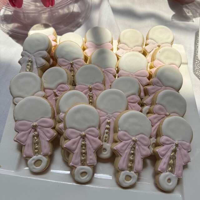 LILIAO Baby Bottle Cookie Cutter - Stainless Steel 2.8 X 4.8 Inch For Baby Shower Cookies, Fondant & Crafts