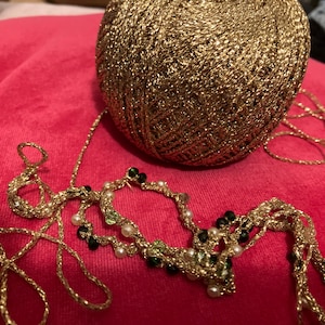 Glitter Yarn Sparkle Yarn Crochet Yarn Embroidery Thread UK Blue