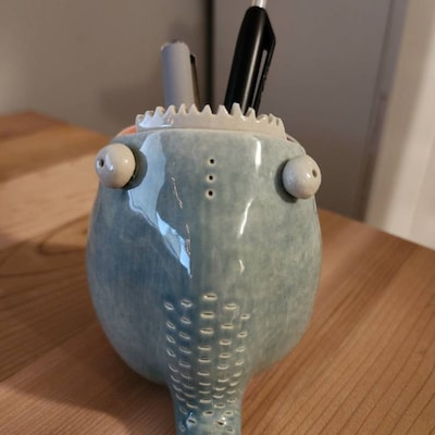 Ceramic Handmade Pencil Holder - Etsy