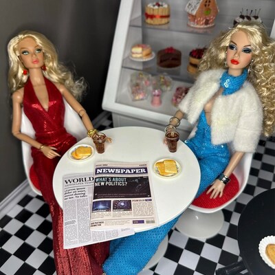 1:6 Scale Food Service Meatballs in Sauce / Potatoes / Mashed Potatoes ...