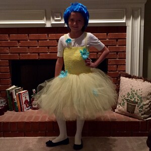 Joy Inspired Tutu/Inside Out Costume/Inside Out Character | Etsy