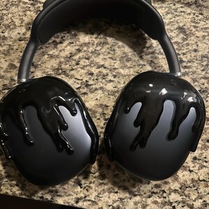 AirPods Max用クロームカバー：溶けるアイスクリーム型ケース
