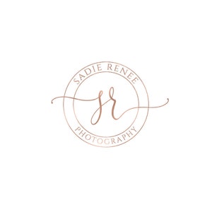 Premade gold boutique logo design clothing shop logo | Etsy