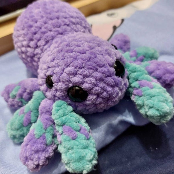Stuffed Spider Pattern No Sew BABY Spider Crochet Pattern, Spider Amigurumi Pattern, Quick ...