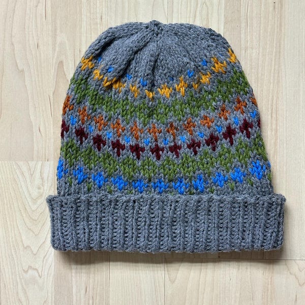 Bryan Pattern The Bryan Hat Colorwork Knitting Pattern - Etsy