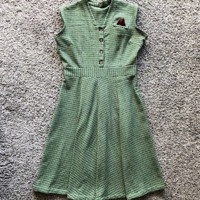 1940s Pinafore Dress Vintage Sewing Pattern 1940s 40s Pdf Digital ...