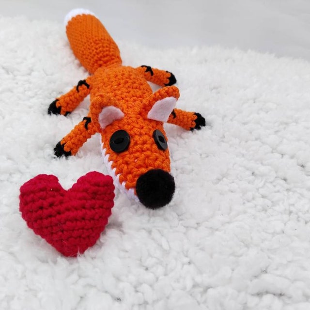 星の王子さまのかぎ針編みパターン：あみぐるみキツネ - 星の王子さま