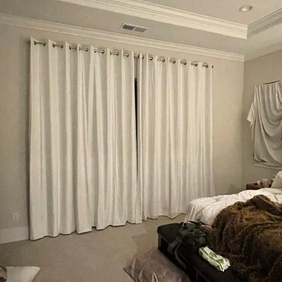 Extra Long Blackout Curtains For Tall Windows | 100" Wide X 156" Long - Thermal Insulated