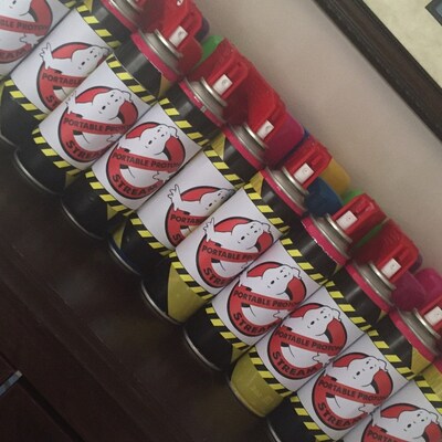 Slime Labels and Cupcake Toppers Inspired by Ghostbusters Printable - Etsy