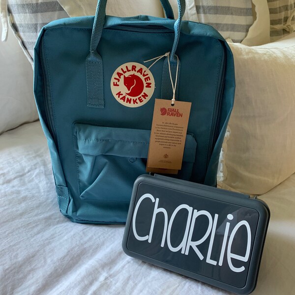 Personalized Pencil Box - Back to School -custom Box - School Supplies ...