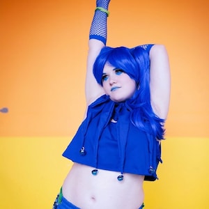 Custom Two Color Pointed Clown Collar Jester Neck Piece Elastic ...