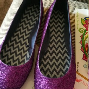 dark gray sparkly heels