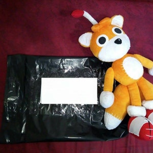 Custom Plush Just Like Tails doll inspired plush funmade 