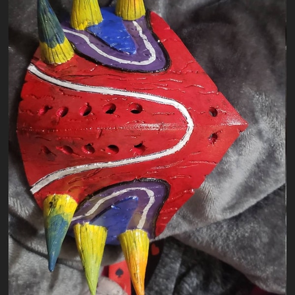 Majoras Mask Template: Legend of Zelda Inspired Foam Face Mask (digital ...