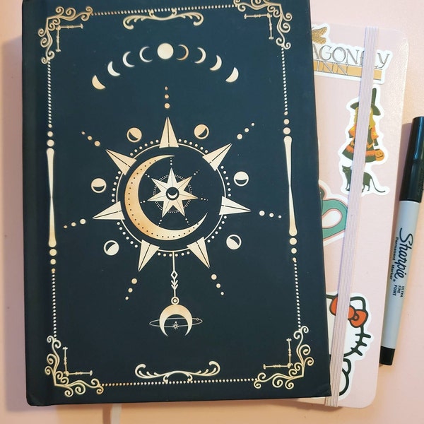 Moon Magic Witch Journal, Book of Shadows Journal, Witch Notebook ...