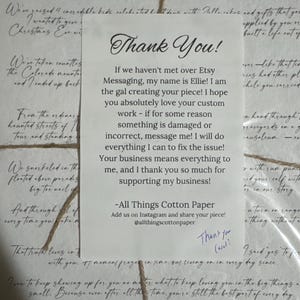 Etsy buyer added a photo of their purchase